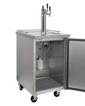 Load image into Gallery viewer, Kegco 24&quot; Wide Homebrew Triple Tap All Stainless Steel Commercial Kegerator