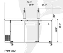 Load image into Gallery viewer, Spartan 3 Keg Beer Dispenser