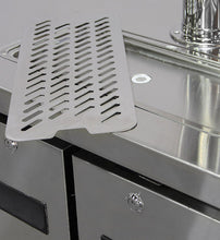 Load image into Gallery viewer, Kegco 49&quot; Wide Dual Tap All Stainless Steel Commercial Kegerator