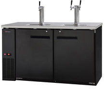 Load image into Gallery viewer, Kegco 61&quot; Wide Triple Tap Black Commercial Kegerator