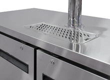 Load image into Gallery viewer, Kegco 72&quot; Wide Triple Tap Stainless Steel Commercial Kegerator